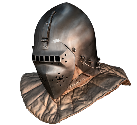 Knight's helmet