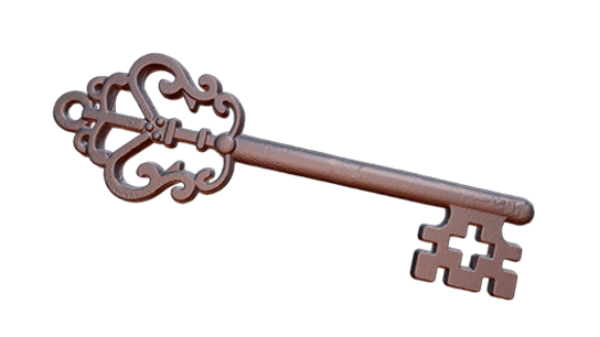 Copper key