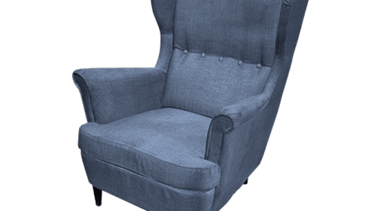 Grey armchair