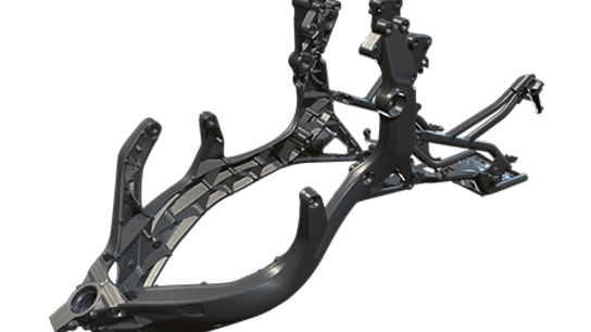 Motorcycle frame HD