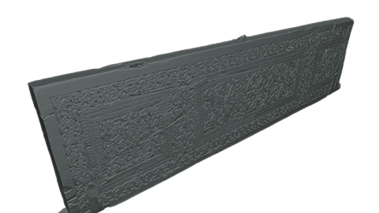 Ornate wooden doors HD