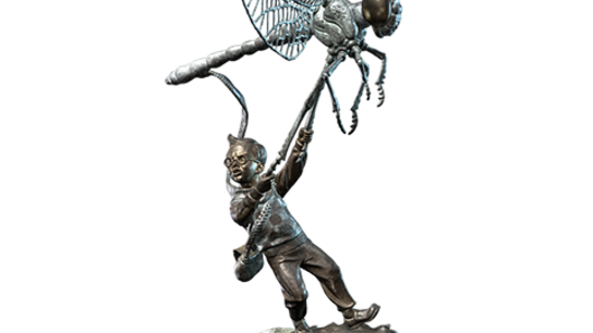 Statue Dragonfly tamer
