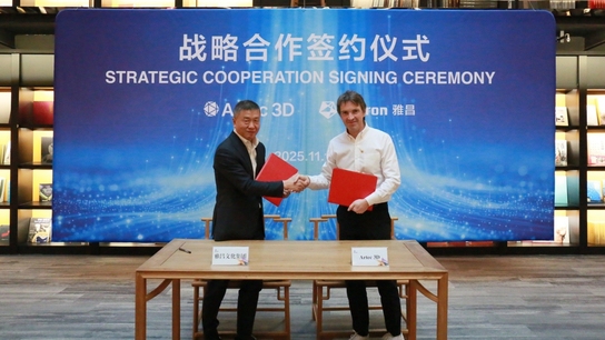 AI-3D technology partnerships