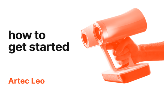 Artec Leo – how to get started
