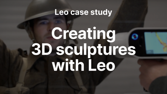 Using Artec Leo to create unforgettable 3D sculptures of the D-Day fallen