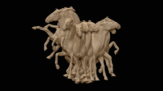 On scanning horses and digitally presenting them as art with Artec Leo