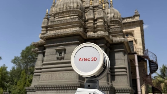 Indian heritage site scanning