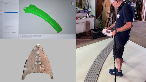 Orlando Stabile custom yacht decking