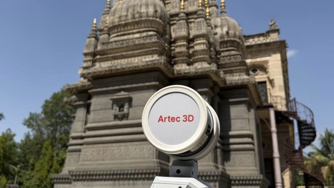 Indian heritage site scanning