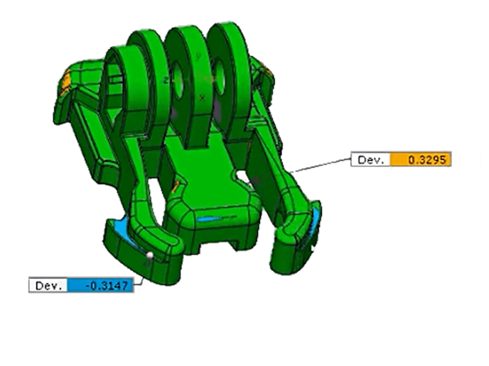 Validating parts in Control X using 3D scan data