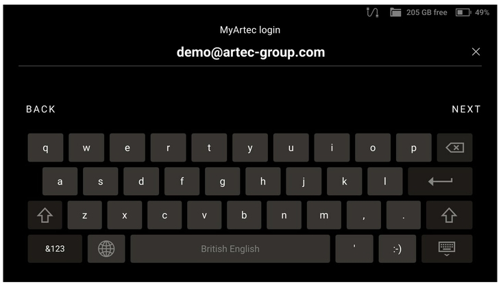 artec-leo-myartec-login