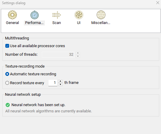 artec-studio-neural-network-setup