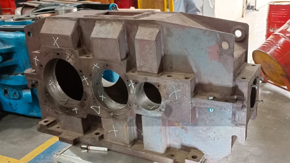 Inspecting Industrial Gearboxes