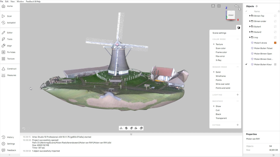 Dutch windmill